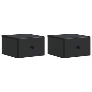 vidaXL &Tau;&omicron;ί&chi;&omicron;&upsilon; &Kappa;&rho;&epsilon;&mu;&alpha;&sigma;&tau;ό &Kappa;&omicron;&mu;&omicron;&delta;ί&nu;&omicron; 2 &tau;&mu;&chi;. &Mu;&alpha;ύ&rho;&omicron; 34,5 x 33 x 20 &epsilon;&kappa;.