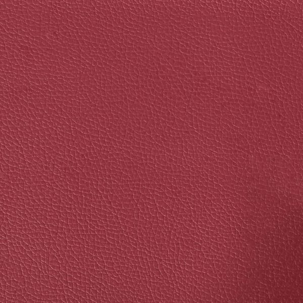 vidaXL Καναπές Chesterfield 2 θέσεων Μπορντό από Συνθετικό Δέρμα