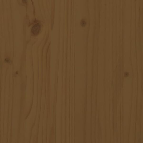 vidaXL Ξυλοθήκη Καφέ μελί 33,5 x 30 x 110 εκ. από Μασίφ Ξύλο Πεύκου