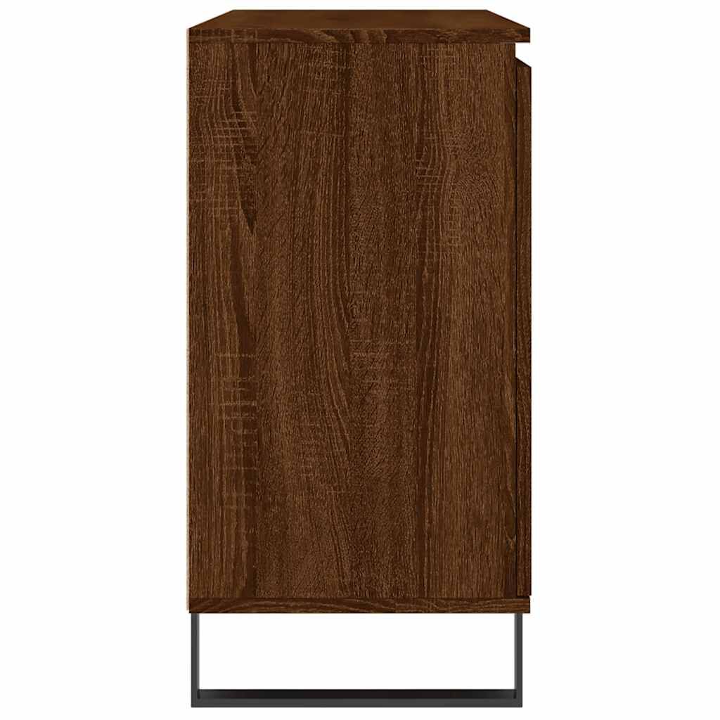 vidaXL Μπουφές Καφέ Δρυς 104 x 35 x 70 εκ. από Επεξεργασμένο Ξύλο