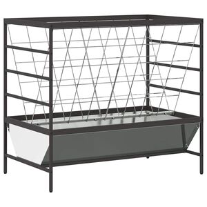 vidaXL &Tau;&alpha;ΐ&sigma;&tau;&rho;&alpha; &gamma;&iota;&alpha; &zeta;ώ&alpha; &Alpha;&sigma;&eta;&mu;ί 100 x 60 x 90 &epsilon;&kappa;. &Epsilon;&pi;&iota;&kappa;&alpha;&lambda;&upsilon;&mu;&mu;έ&nu;&omicron;&sigmaf; &Chi;ά&lambda;&upsilon;&beta;&alpha;&sigmaf;