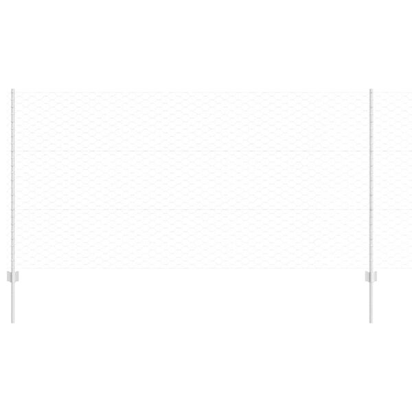 vidaXL Τεντώτο με στήριγμα Ασημί 1,2 x 10 m Ατσάλι