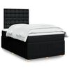 vidaXL &Kappa;&rho;&epsilon;&beta;ά&tau;&iota; Boxspring &mu;&epsilon; &Sigma;&tau;&rho;ώ&mu;&alpha; &Mu;&alpha;ύ&rho;&omicron; 120x190 &epsilon;&kappa;. &Upsilon;&phi;&alpha;&sigma;&mu;ά&tau;&iota;&nu;&omicron;