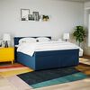 vidaXL &Kappa;&rho;&epsilon;&beta;ά&tau;&iota; Boxspring &mu;&epsilon; &Sigma;&tau;&rho;ώ&mu;&alpha; &Mu;&pi;&lambda;&epsilon; 180x200 &epsilon;&kappa;. &Upsilon;&phi;&alpha;&sigma;&mu;ά&tau;&iota;&nu;&omicron;