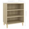 vidaXL Ραφιέρα Sonoma Δρυς 57 x 35 x 70 εκ. από Μοριοσανίδα