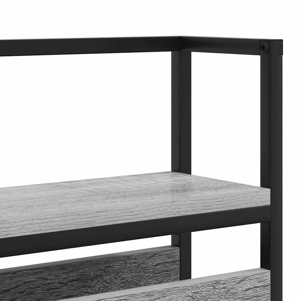vidaXL Κεφαλάρι Αποθήκης Γκρι sonoma 75 cm Επεξεργασμένο ξύλο