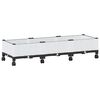 vidaXL &Kappa;ή&pi;&omicron;&sigmaf; &Gamma;&lambda;&alpha;&sigma;&tau;&rho;ά&kappa;&iota; &mu;&epsilon; &Rho;&omicron;&delta;ά&kappa;&iota;&alpha; &Lambda;&epsilon;&upsilon;&kappa;ό 120 x 40 x 33 cm PP
