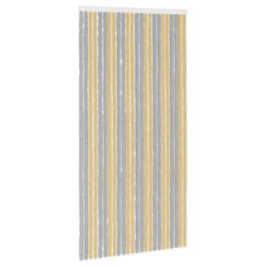 vidaXL &Kappa;&omicron;&upsilon;&rho;&tau;ί&nu;&alpha; &epsilon;&nu;&tau;ό&mu;&omega;&nu; Chenille &Gamma;&kappa;&rho;&iota; &kappa;&alpha;&iota; &Mu;&pi;&epsilon;&zeta; 100 x 200 cm 100% PP