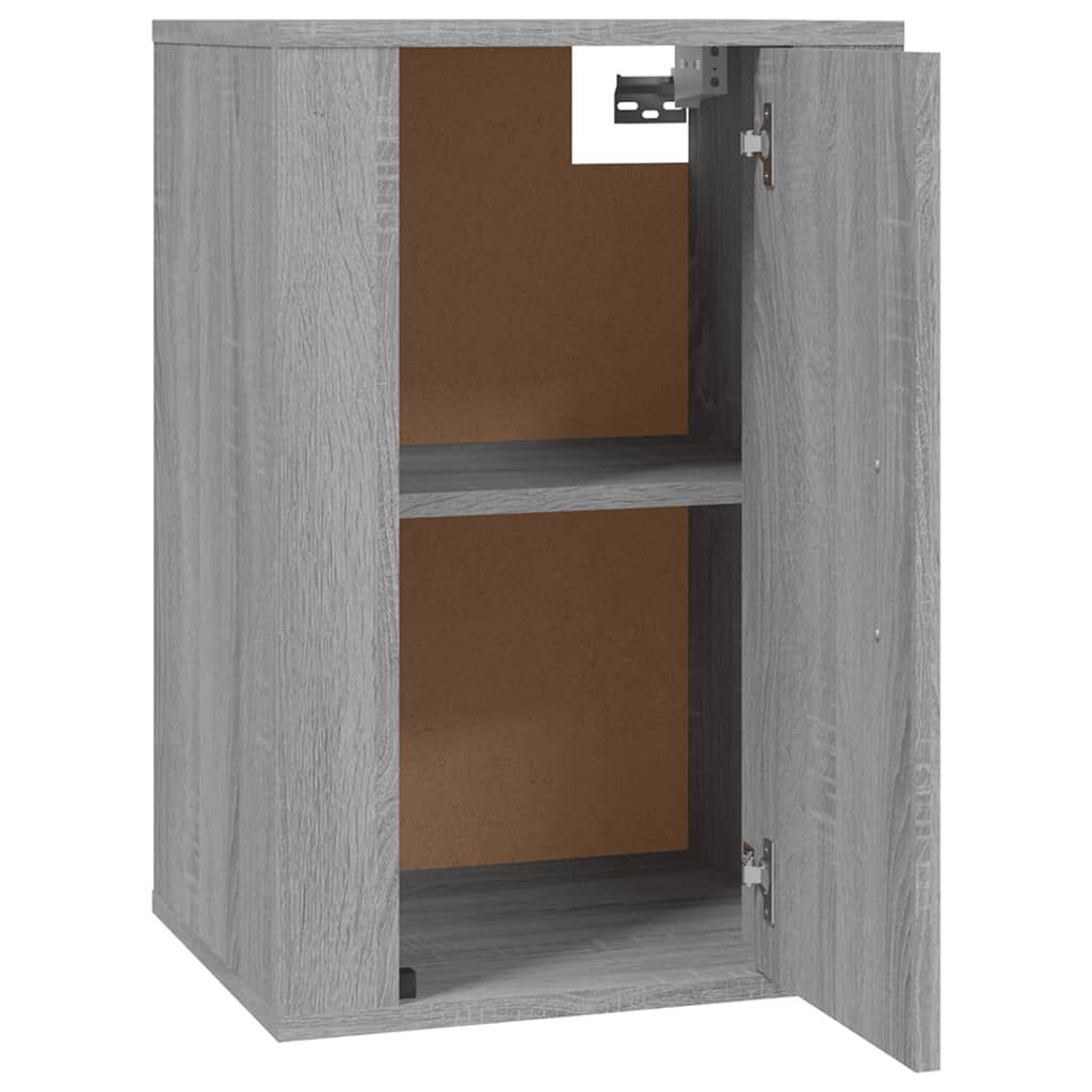 vidaXL Έπιπλα Τηλεόρασης Επιτοίχια 2 τεμ. Γκρι Sonoma 40x34,5x60 εκ.