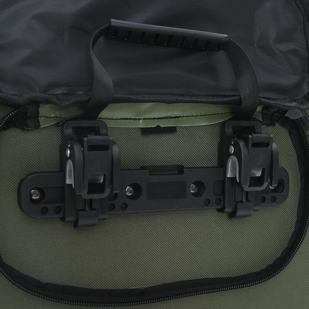 vidaXL Τσάντα Ποδηλάτου για Φάρο 20 L Ελιά 31x13x58 εκ.