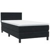 vidaXL &Kappa;&rho;&epsilon;&beta;ά&tau;&iota; Boxspring &mu;&epsilon; &Sigma;&tau;&rho;ώ&mu;&alpha; & LED &Mu;&alpha;ύ&rho;&omicron; 80x210 &epsilon;&kappa;. &Beta;&epsilon;&lambda;&omicron;ύ&delta;&iota;&nu;&omicron;