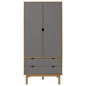 vidaXL &Nu;&tau;&omicron;&upsilon;&lambda;ά&pi;&alpha; OTTA &Kappa;&alpha;&phi;έ/&Gamma;&kappa;&rho;&iota; 76,5 x 53 x 172 &epsilon;&kappa;. &Mu;&alpha;&sigma;ί&phi; &Xi;ύ&lambda;&omicron; &Pi;&epsilon;ύ&kappa;&omicron;&upsilon;