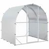 vidaXL &Kappa;&omicron;&tau;έ&tau;&sigma;&iota; &Alpha;&sigma;&eta;&mu;ί 200 x 200 x 200 cm &Gamma;&alpha;&lambda;&beta;&alpha;&nu;&iota;&sigma;&mu;έ&nu;&omicron;&sigmaf; &Chi;ά&lambda;&upsilon;&beta;&alpha;&sigmaf;