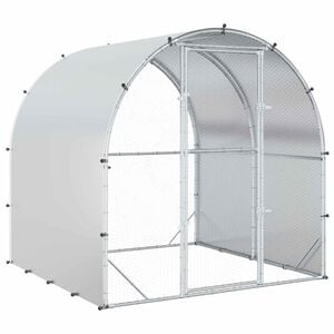 vidaXL &Kappa;&omicron;&tau;έ&tau;&sigma;&iota; &Alpha;&sigma;&eta;&mu;ί 200 x 200 x 200 cm &Gamma;&alpha;&lambda;&beta;&alpha;&nu;&iota;&sigma;&mu;έ&nu;&omicron;&sigmaf; &Chi;ά&lambda;&upsilon;&beta;&alpha;&sigmaf;