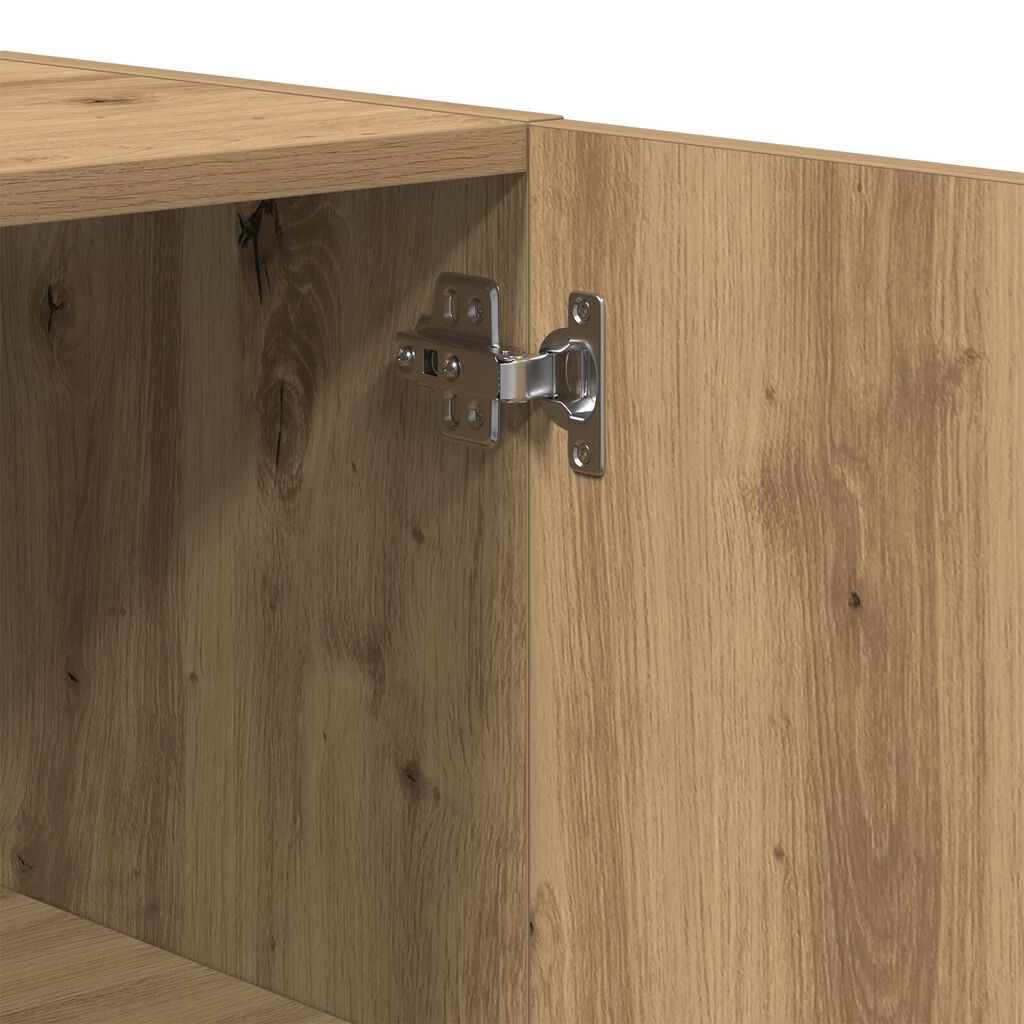vidaXL Τοίχου Ντουλάπι Artisan Oak 60x31,5x60 εκ Επεξεργασμένο Ξύλο