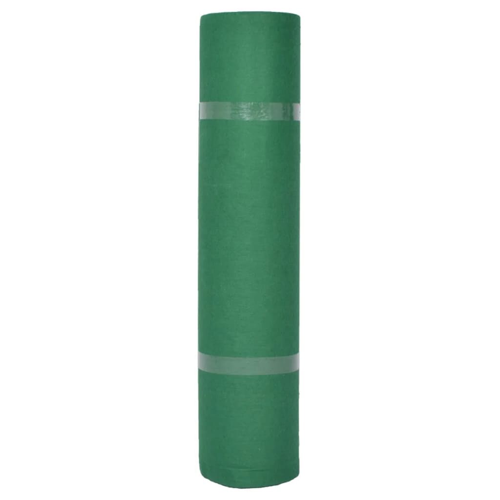 vidaXL Μοκέτα Επαγγελματική Απλή Πράσινη 1,2 x 12 μ.