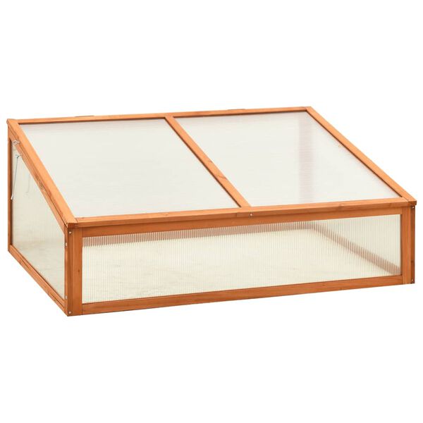 vidaXL Θερμοκήπιο 100 x 65 x 40 εκ. από Ξύλο Ελάτης