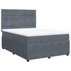 vidaXL &Kappa;&rho;&epsilon;&beta;ά&tau;&iota; Boxspring &mu;&epsilon; &Sigma;&tau;&rho;ώ&mu;&alpha; &Sigma;&kappa;&omicron;ύ&rho;&omicron; &Gamma;&kappa;&rho;&iota; 140x200 &epsilon;&kappa;. &Beta;&epsilon;&lambda;&omicron;ύ&delta;&iota;&nu;&omicron;