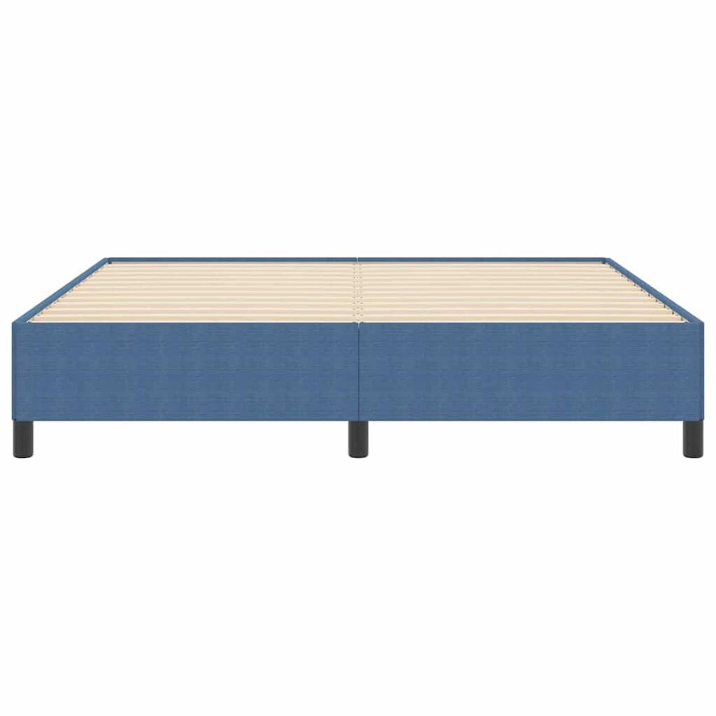 vidaXL Σκελετός Κρεβατιού Μπλε 180 x 200 cm Βελούδο
