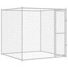 vidaXL Κλουβί σκύλου 2 x 2 x 2 m Ατσάλι