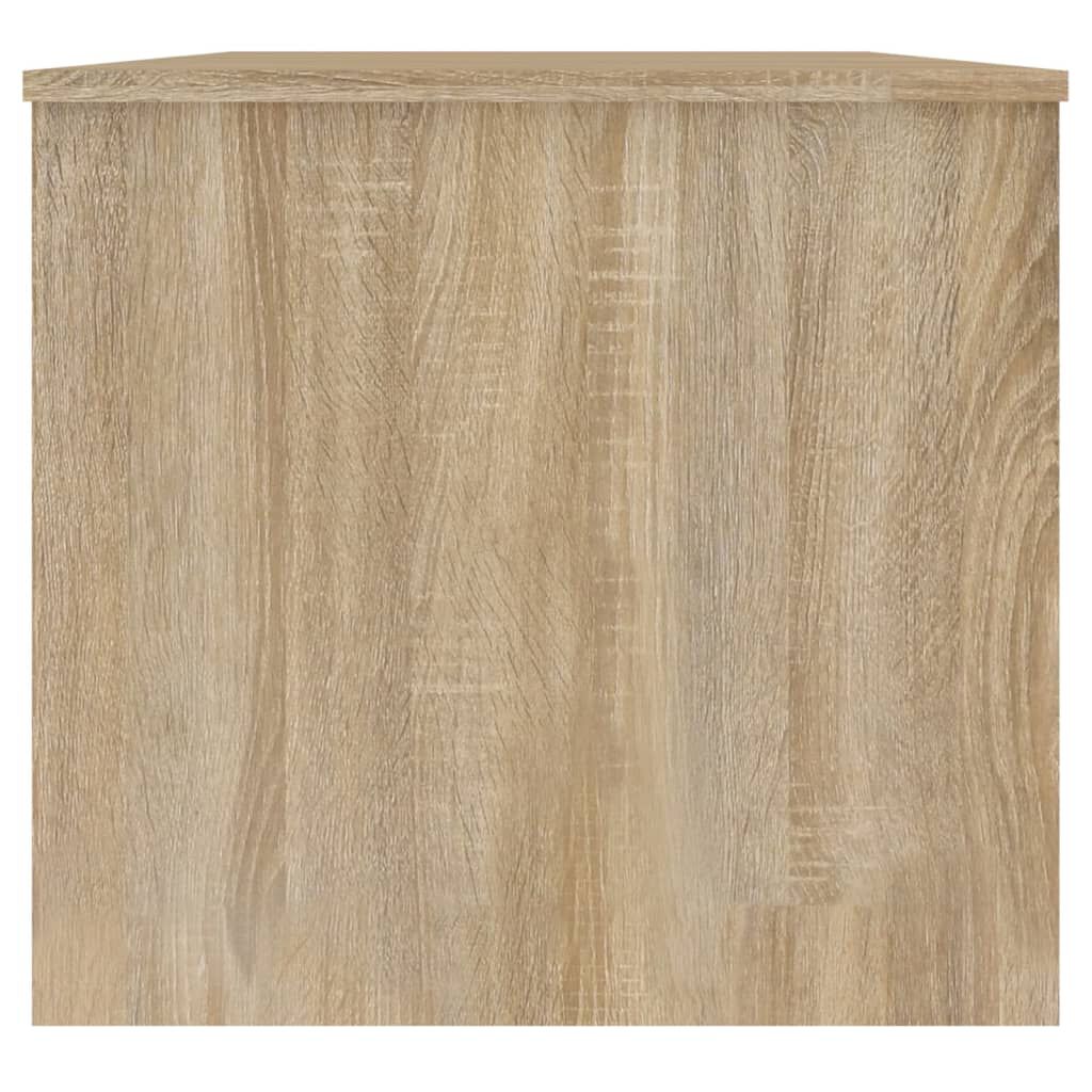 vidaXL Τραπεζάκι Σαλονιού Sonoma Δρυς 102x50,5x46,5 εκ. Επεξεργ. Ξύλο