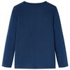 Μπλουζάκι Παιδικό Μακρυμάνικο Ναυτικό Μπλε 92