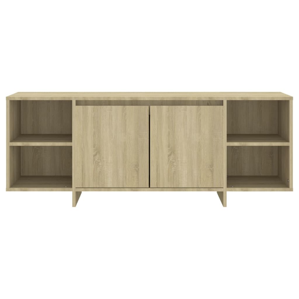 vidaXL Έπιπλο Τηλεόρασης Sonoma Δρυς 130 x 35 x 50 εκ. από Μοριοσανίδα