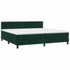 vidaXL &Kappa;&rho;&epsilon;&beta;ά&tau;&iota; Boxspring &mu;&epsilon; &Sigma;&tau;&rho;ώ&mu;&alpha; &Sigma;&kappa;&omicron;ύ&rho;&omicron; &Pi;&rho;ά&sigma;&iota;&nu;&omicron; 200x200&epsilon;&kappa;. &Beta;&epsilon;&lambda;&omicron;ύ&delta;&iota;&nu;&omicron;