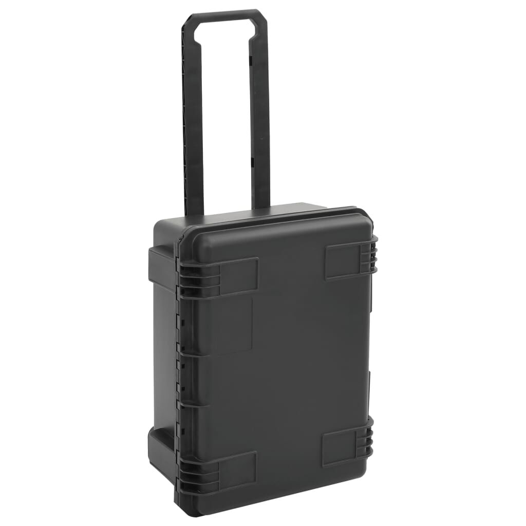 vidaXL Θήκη Πτήσης Φορητή Μαύρη 54x41,5x29 εκ. από Πολυπροπυλένιο