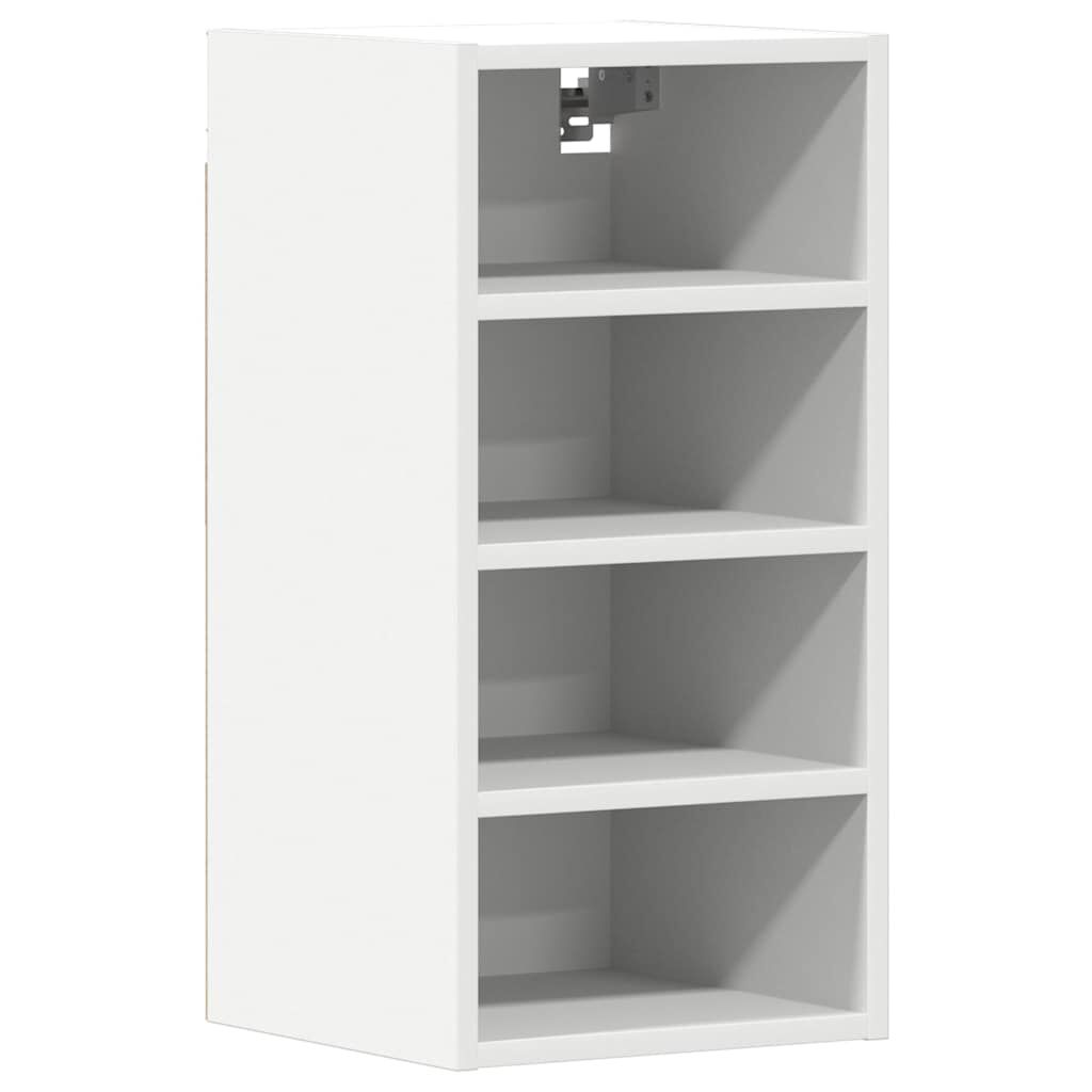 vidaXL κρεμαστό ντουλάπι Riga Λευκό 30x29,5x60 cm Ξύλινη κατασκευή