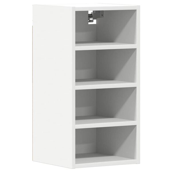 vidaXL κρεμαστό ντουλάπι Riga Λευκό 30x29,5x60 cm Ξύλινη κατασκευή