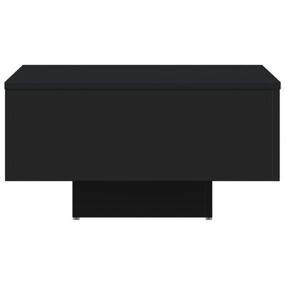 vidaXL Τραπεζάκι Σαλονιού Μαύρο 60 x 60 x 31,5 εκ. Μοριοσανίδα