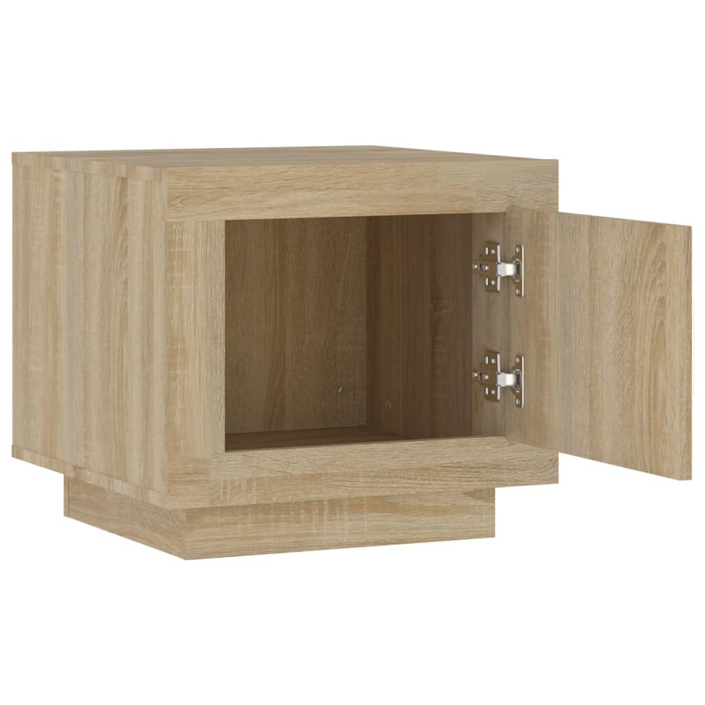 vidaXL Τραπεζάκι Σαλονιού Sonoma Δρυς 51x50x45 εκ. Επεξεργασμένο Ξύλο