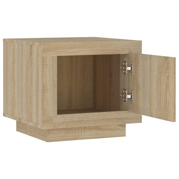vidaXL Τραπεζάκι Σαλονιού Sonoma Δρυς 51x50x45 εκ. Επεξεργασμένο Ξύλο