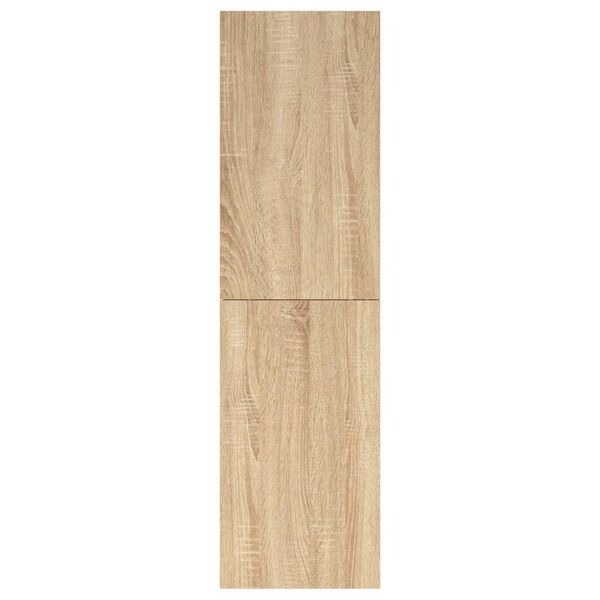 vidaXL Έπιπλο Τηλεόρασης 2 τεμ. Sonoma Δρυς 30,5x30x110εκ. Επεξ. Ξύλο