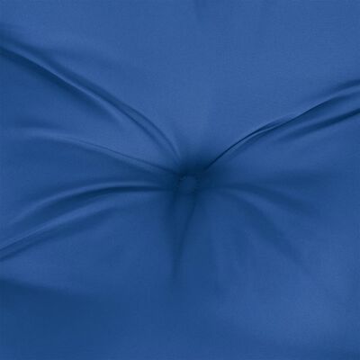 vidaXL Μαξιλάρι Παλέτας Μπλε Ρουά 50 x 40 x 12 εκ. Υφασμάτινο