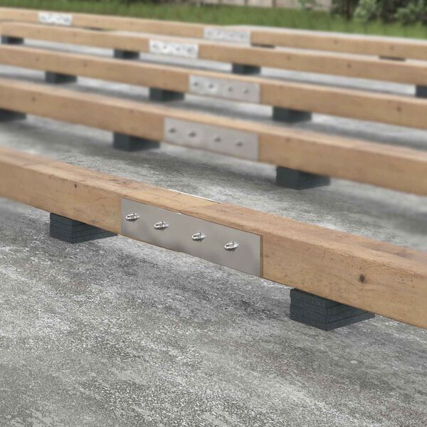 vidaXL &Pi;&alpha;&tau;ά&kappa;&iota; &Alpha;&upsilon;&lambda;ή&sigmaf; &alpha;&pi;ό &Kappa;&alpha;&omicron;&upsilon;&tau;&sigma;&omicron;ύ&kappa; &Mu;&alpha;ύ&rho;&omicron; 6 x 9 x 1 &epsilon;&kappa; &Lambda;ά&sigma;&tau;&iota;&chi;&omicron;