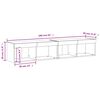 vidaXL Έπιπλα Τηλεόρασης με LED 2 τεμ. Sonoma Δρυς 80 x 30 x 30 εκ.