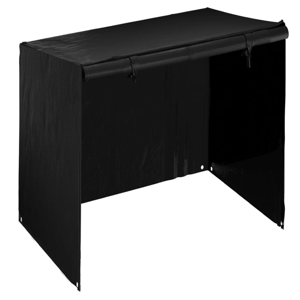 vidaXL Κάλυμμα Κούνιας με 8 Κρίκους 125x90x135/165 εκ. Πολυαιθυλένιο