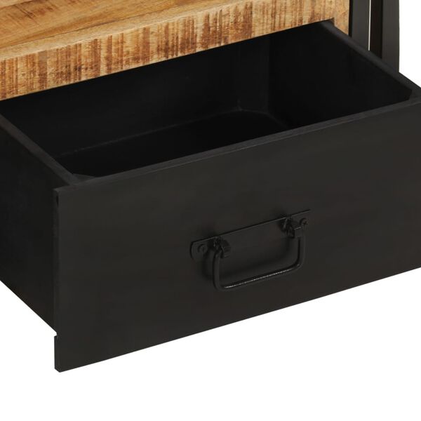 vidaXL Έπιπλο Τηλεόρασης 120 x 30 x 40 εκ. από Μασίφ Ξύλο Μάνγκο