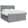vidaXL &Kappa;&rho;&epsilon;&beta;ά&tau;&iota; Boxspring &mu;&epsilon; &Sigma;&tau;&rho;ώ&mu;&alpha; &Alpha;&nu;&omicron;&iota;&chi;&tau;ό &Gamma;&kappa;&rho;&iota; 200x200 &epsilon;&kappa;. &Upsilon;&phi;&alpha;&sigma;&mu;ά&tau;&iota;&nu;&omicron;