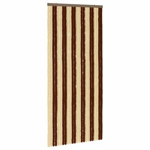 vidaXL &Kappa;&omicron;&upsilon;&rho;&tau;ί&nu;&alpha; &epsilon;&nu;&tau;ό&mu;&omega;&nu; Chenille &Kappa;&alpha;&phi;έ &kappa;&alpha;&iota; &mu;&pi;&epsilon;&zeta; 100 x 220 cm 100% PP