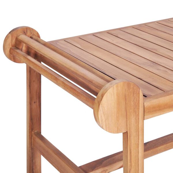 vidaXL Τραπεζάκι Σαλονιού 100 x 50 x 45 εκ. από Μασίφ Ξύλο Teak