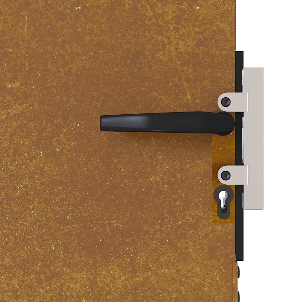 vidaXL Πύλη Κήπου 85 x 150 εκ. από Ατσάλι Corten