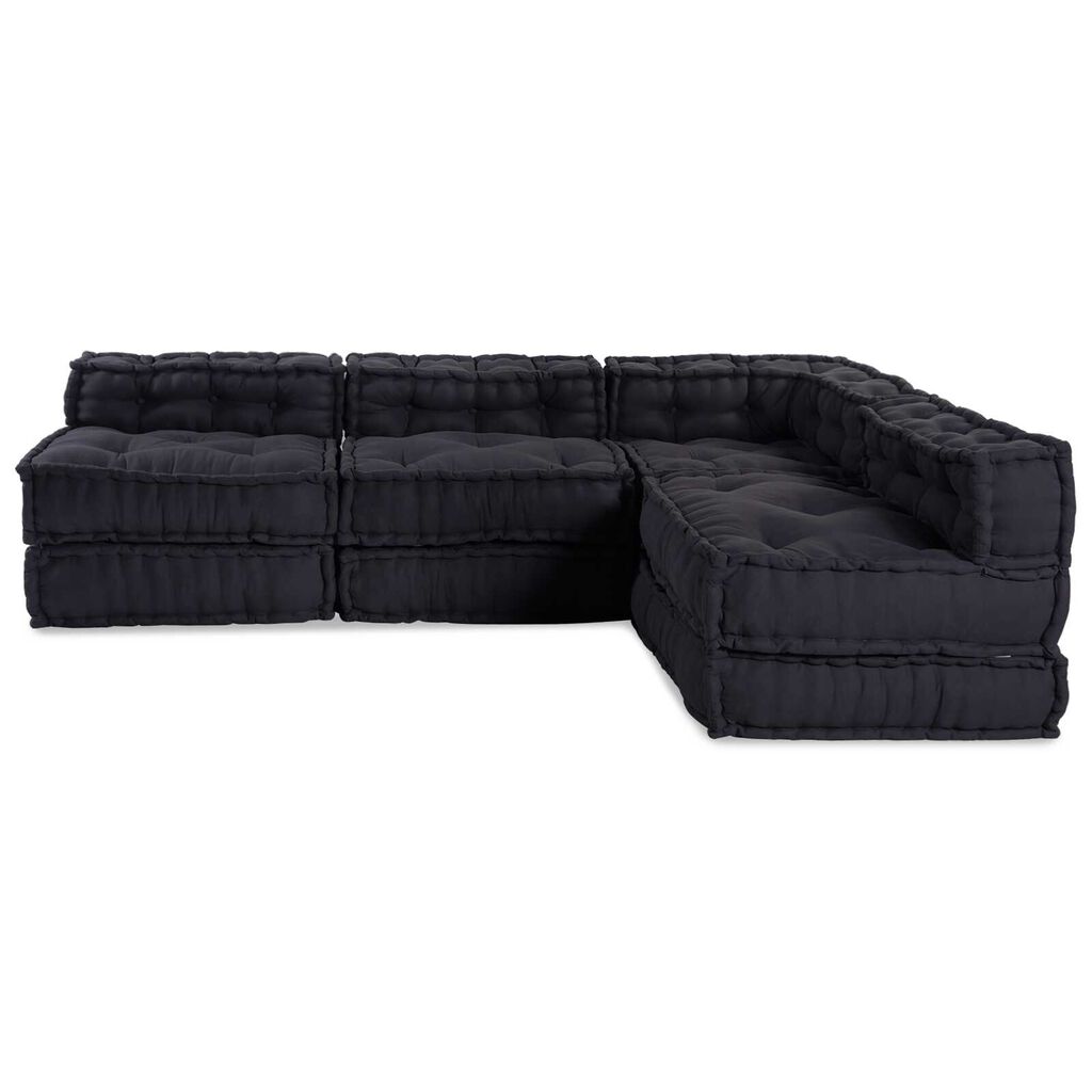 vidaXL Μαξιλάρι 4 pcs Ανθρακί 70 x 70 x 54 εκ Πολυεστέρας