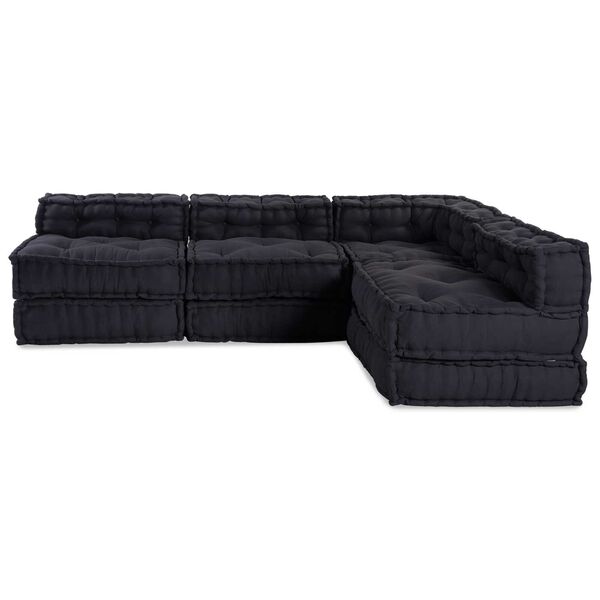vidaXL Μαξιλάρι 4 pcs Ανθρακί 70 x 70 x 54 εκ Πολυεστέρας