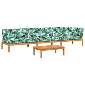 vidaXL &Sigma;&alpha;&lambda;ό&nu;&iota; &Kappa;ή&pi;&omicron;&upsilon; &Pi;&alpha;&lambda;έ&tau;&alpha;&sigmaf; 4 &Tau;&epsilon;&mu;. &alpha;&pi;ό &Mu;&alpha;&sigma;ί&phi; &Xi;ύ&lambda;&omicron; &Alpha;&kappa;&alpha;&kappa;ί&alpha;&sigmaf; &mu;&epsilon; &Mu;&alpha;&xi;&iota;&lambda;ά&rho;&iota;&alpha;