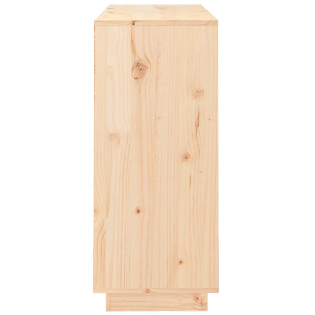 vidaXL Μπουφές 104,5 x 34 x 80 εκ. από Μασίφ Ξύλο Πεύκου
