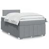 vidaXL &Kappa;&rho;&epsilon;&beta;ά&tau;&iota; Boxspring &mu;&epsilon; &Sigma;&tau;&rho;ώ&mu;&alpha; &Alpha;&nu;&omicron;&iota;&chi;&tau;ό &Gamma;&kappa;&rho;&iota; 120x190 &epsilon;&kappa;. &Upsilon;&phi;&alpha;&sigma;&mu;ά&tau;&iota;&nu;&omicron;