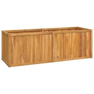 vidaXL &Zeta;&alpha;&rho;&nu;&tau;&iota;&nu;&iota;έ&rho;&alpha; &Upsilon;&pi;&epsilon;&rho;&upsilon;&psi;&omega;&mu;έ&nu;&eta; 150 x 50 x 50 &epsilon;&kappa;. &alpha;&pi;ό &Mu;&alpha;&sigma;ί&phi; &Xi;ύ&lambda;&omicron; Teak